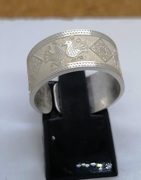 FIT 6701 Anello fascia larga motivi Sardi