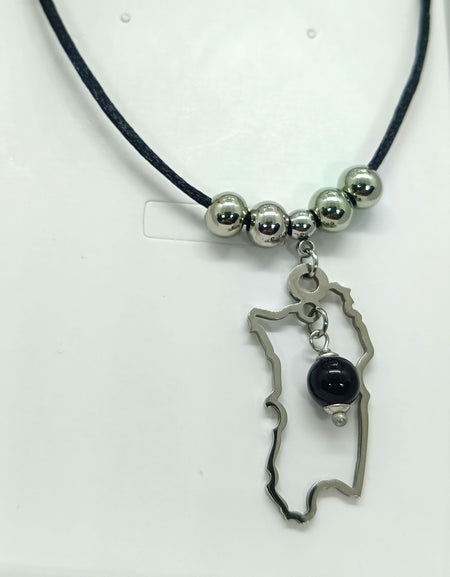 TDS BP32012 Collana con perline e Su Coccu pendente