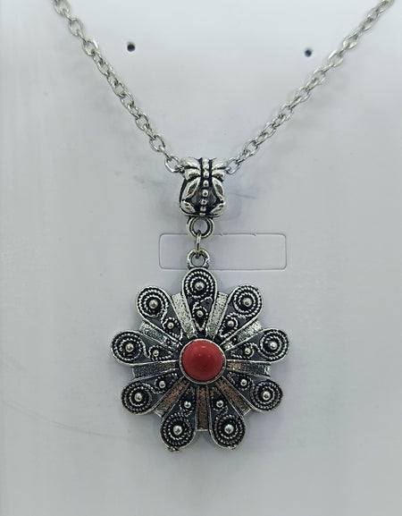 TDS BP32057 Girocollo brunito tipo bottone