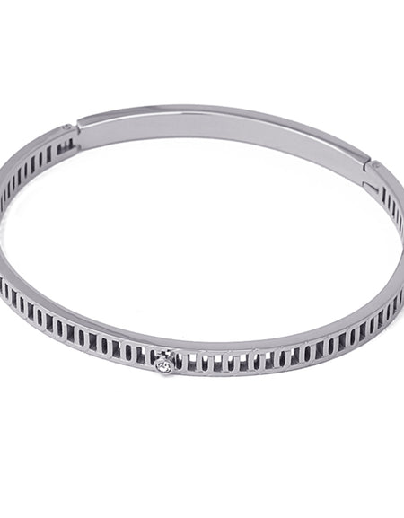 Anartxy BPU254 Bracciale rigido zirconi