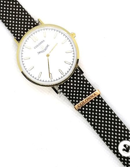 Orologi Colonna C2601514LPU Cassa Dorata