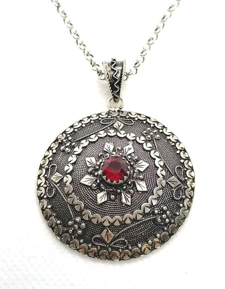 FIT 3739-3 Ciondolo tipo Bottone sardo 40mm. - pianaecasti-gioielleria