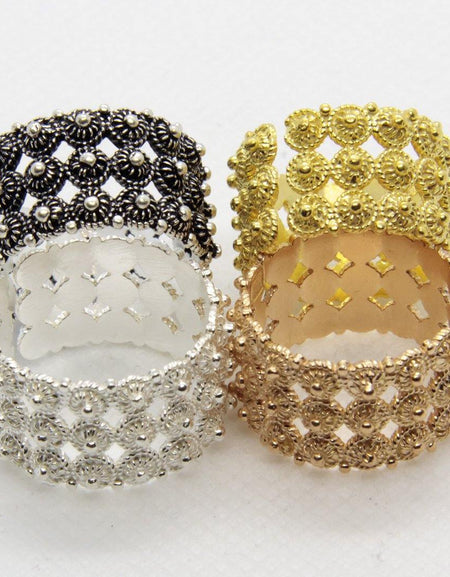 FIT 6636 Fede sarda 3 fili aperta - pianaecasti-gioielleria