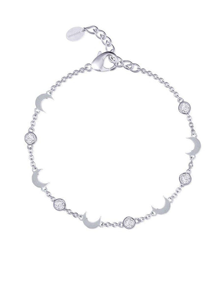 Mabina bracciale Lune e Zirconi 533272 - pianaecasti-gioielleria