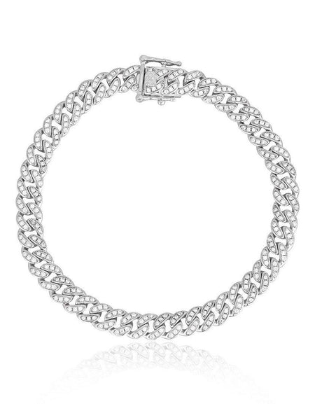 Mabina bracciale groumette e zirconi - pianaecasti-gioielleria