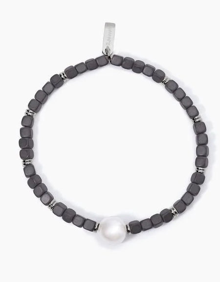 2Jewels Bracciale ematite con perla 232391