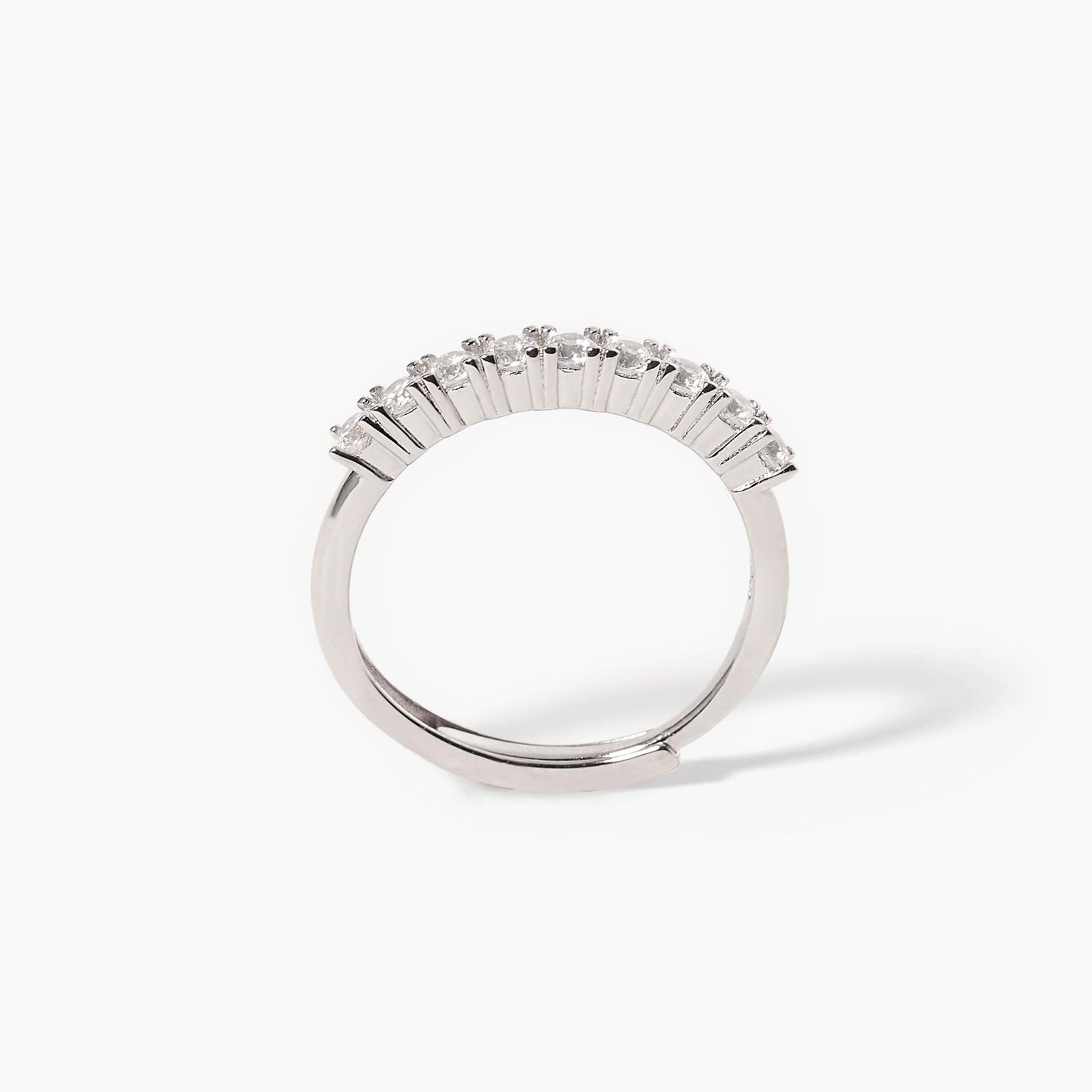 Mabina 523253 Anello riviera 9 zirconi