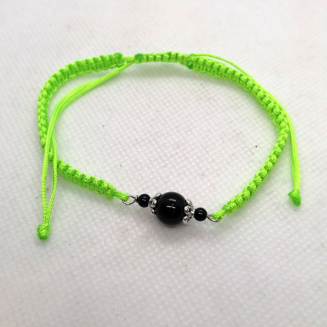 TDS BP33016 Bracciale tessuto con pietre colorate