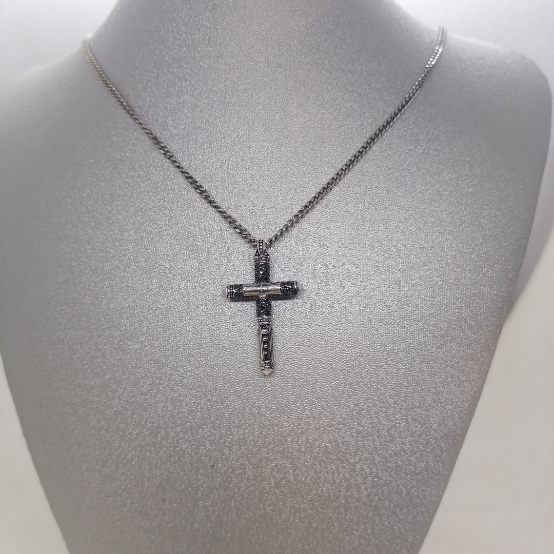 Paciotti JPCL1443B catena argento croce