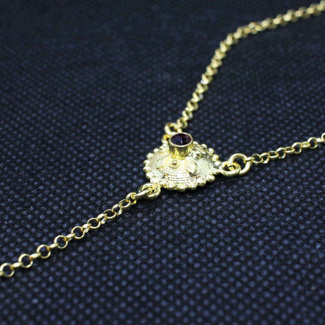 FIT 4464.5 Bracciale baciamano Sardo bottone