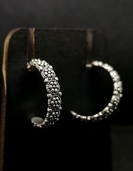 FIT 5679 Orecchini semi cerchio in Filigrana