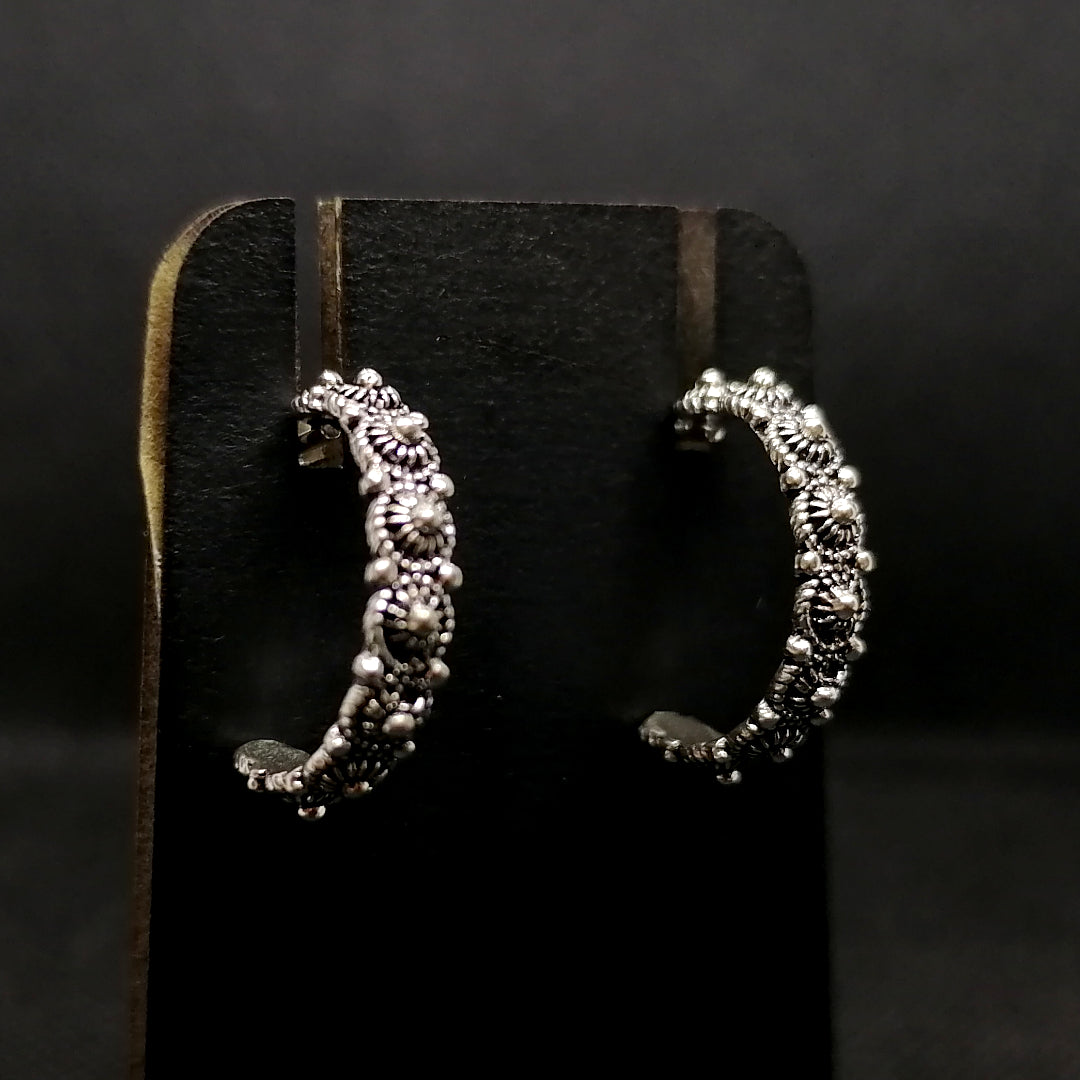 FIT 5679 Orecchini semi cerchio in Filigrana