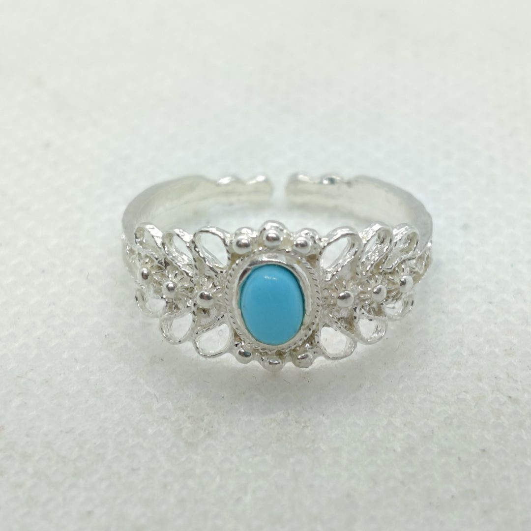 FIT 6334C Fede sarda Campidanese stretta traforata con pietre