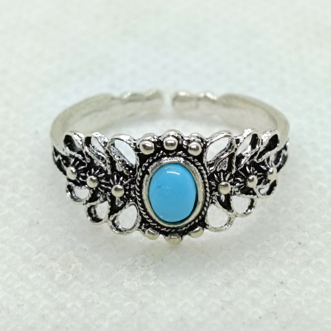 FIT 6334C Fede sarda Campidanese stretta traforata con pietre