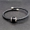 FIT 7881COC Bracciale COCCO semirigido treccia in pelle