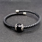 FIT 7881COC Bracciale COCCO semirigido treccia in pelle