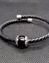 FIT 7881COC Bracciale COCCO semirigido treccia in pelle