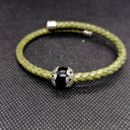 FIT 7881COC Bracciale COCCO semirigido treccia in pelle