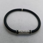 FIT 7586 Bracciale caucciù con Bandiera Sarda