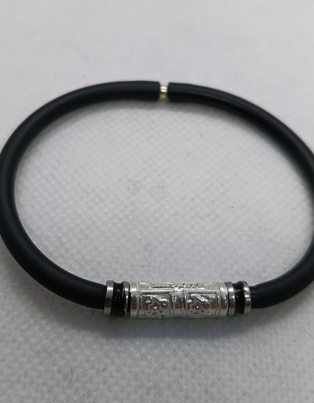 FIT 7586 Bracciale caucciù con Bandiera Sarda