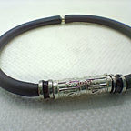 FIT 7586 Bracciale caucciù con Bandiera Sarda