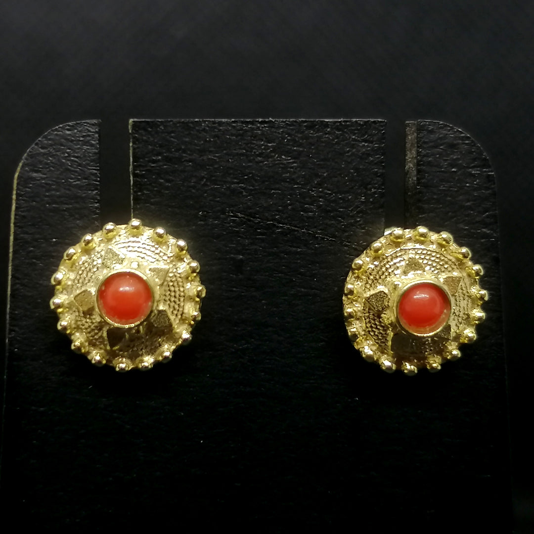 FIT 9524C Orecchini tipo Bottone sardo 10