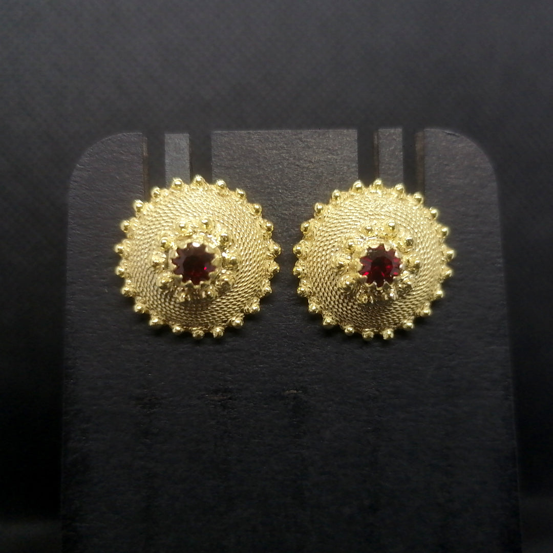 FIT 9580 Orecchini tipo Bottone sardo 17