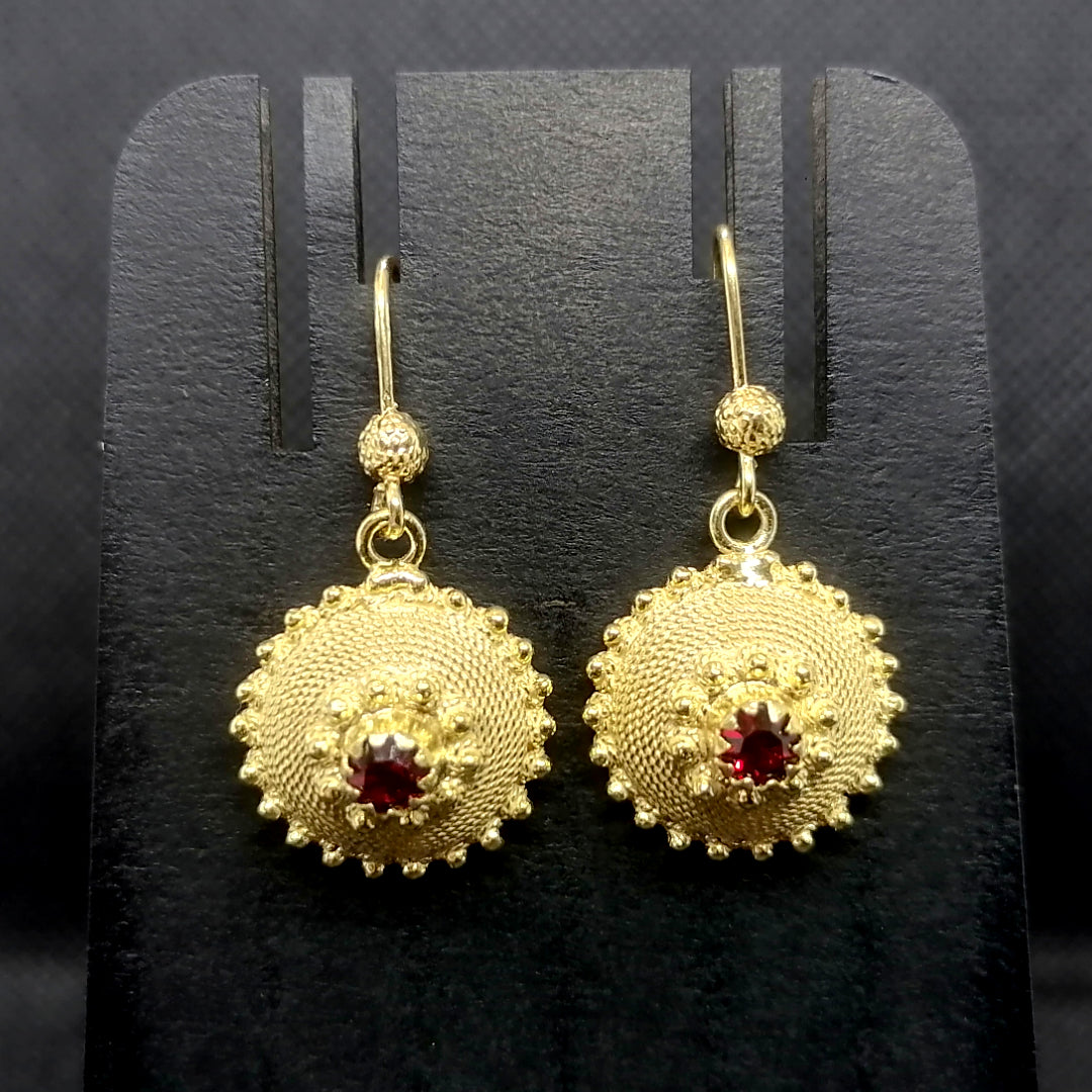 FIT 9581 Orecchini tipo Bottone sardo 16