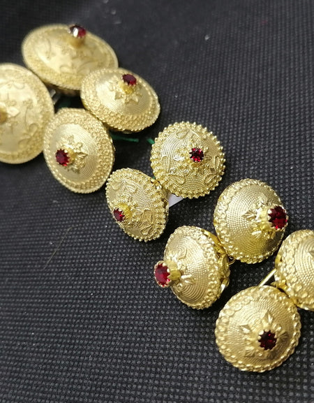 Filu e Trama Bottoni costume sardo