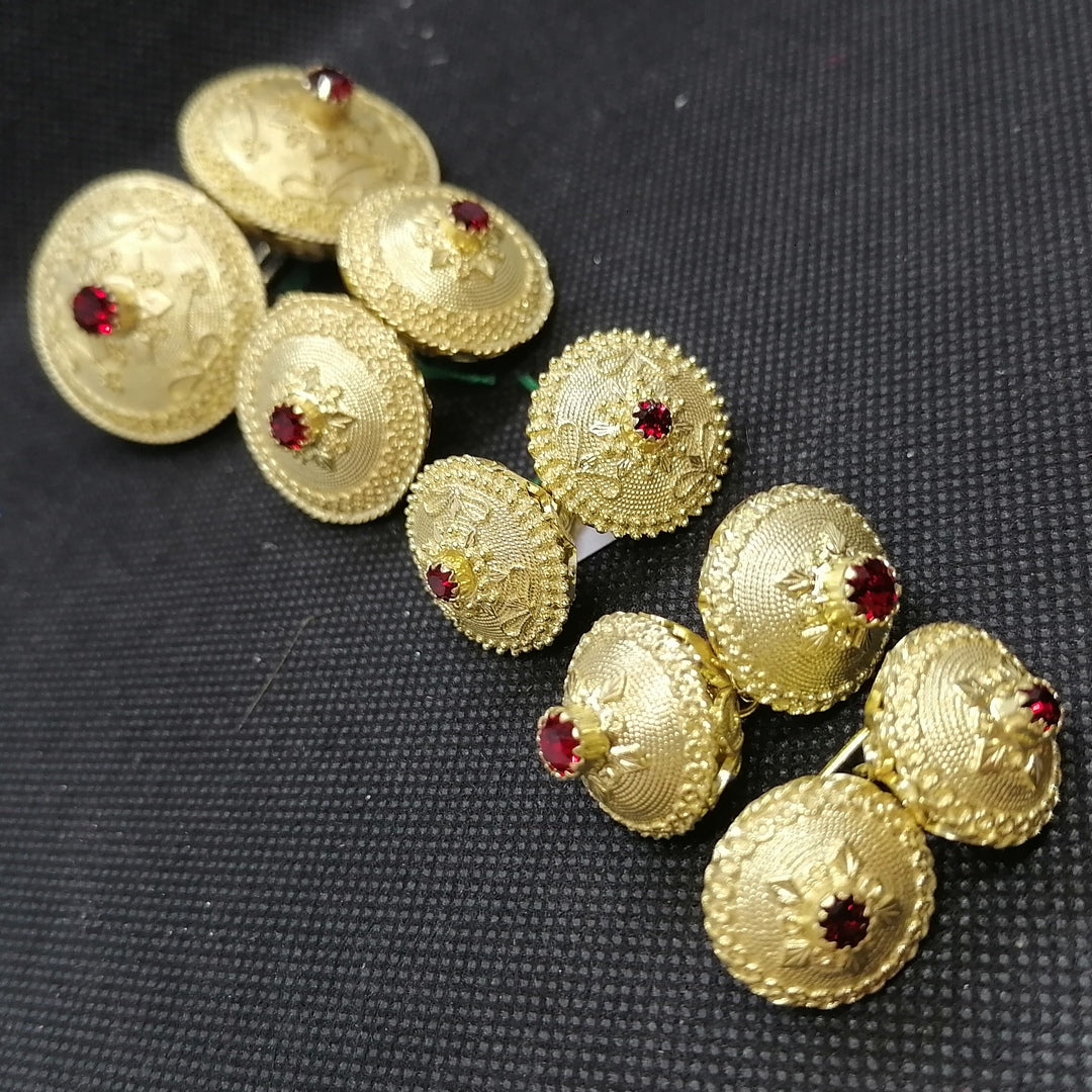 Filu e Trama Bottoni costume sardo