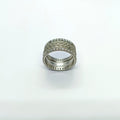 FIT 113ZIRC  Fede sarda larga con zirconi