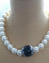 FIT 4497-1 Bracciale elastico in perle e Cocco