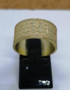 FIT 6701 Anello fascia larga motivi Sardi