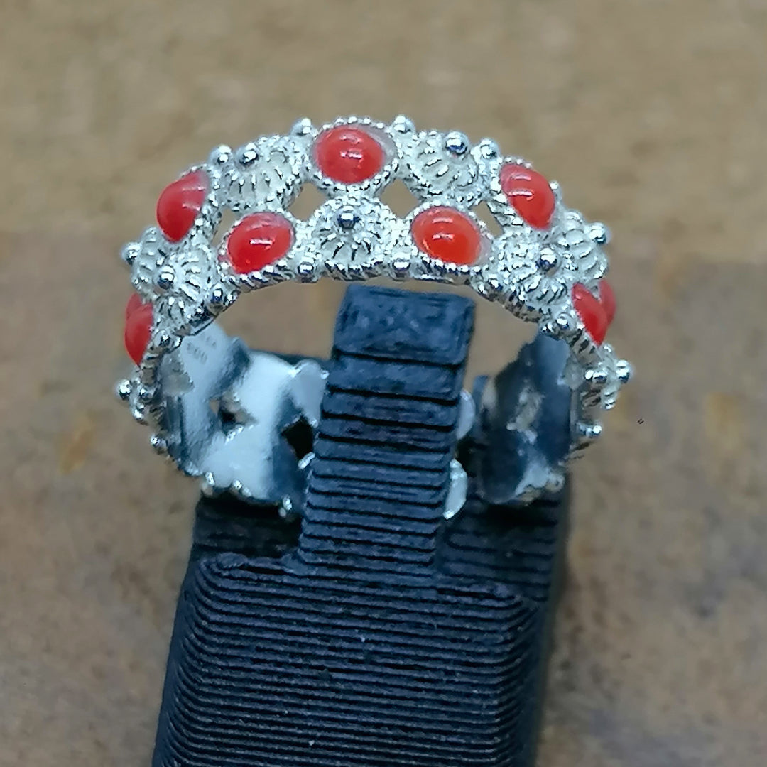 FIT 6704/2 Fede sarda 2 fili con pietre