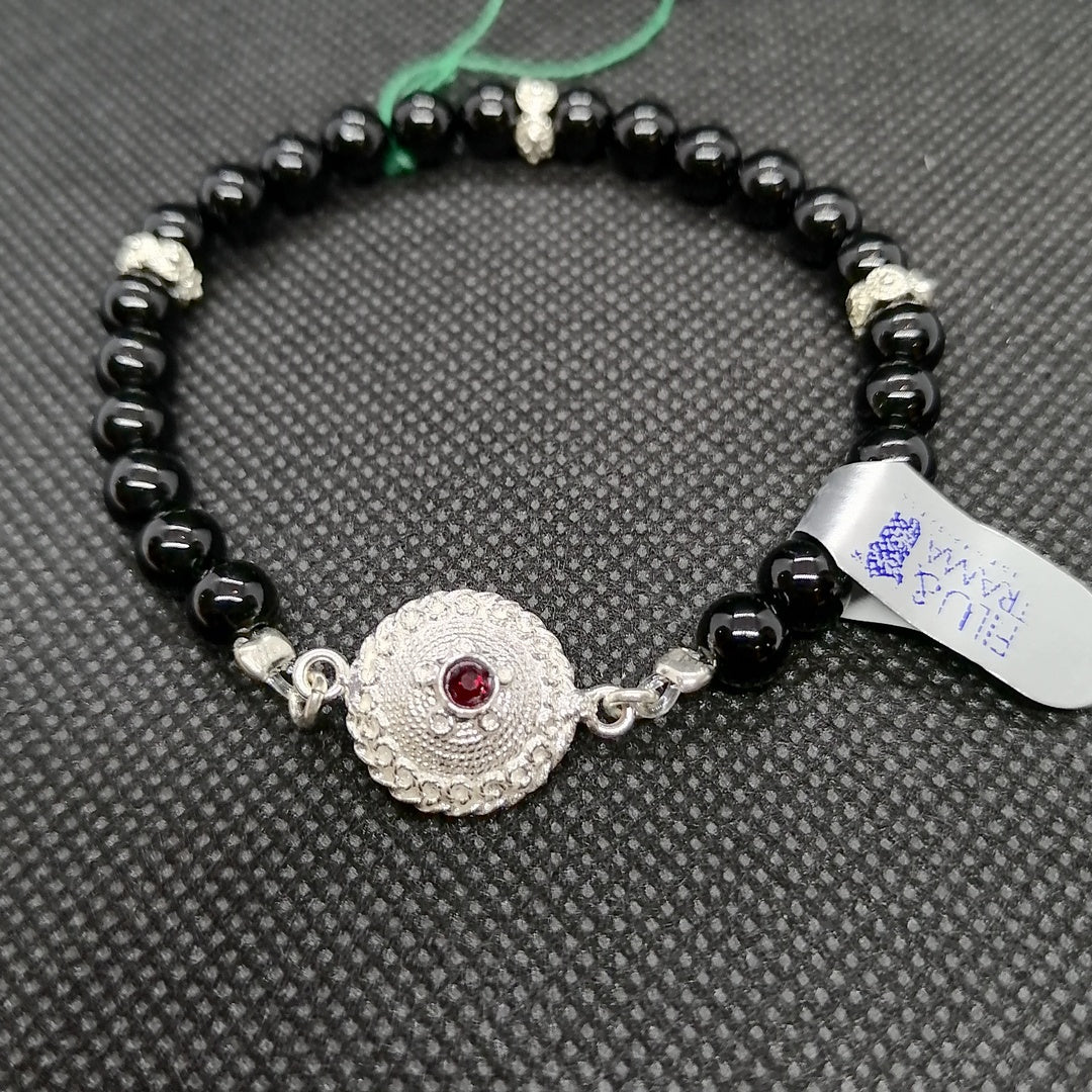 Filu e Trama 7789 Bracciale elastico pietre dure