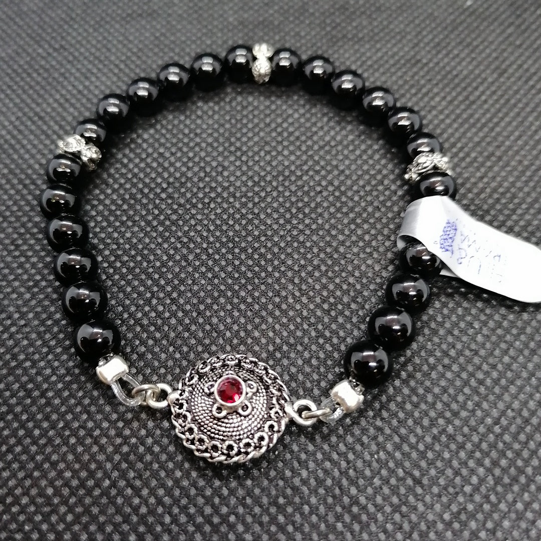 Filu e Trama 7789 Bracciale elastico pietre dure