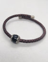 FIT 7881COC Bracciale COCCO semirigido treccia in pelle