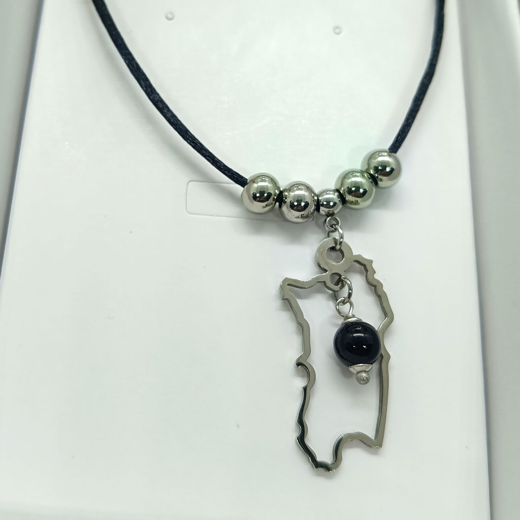 TDS BP32012 Collana con perline e Su Coccu pendente