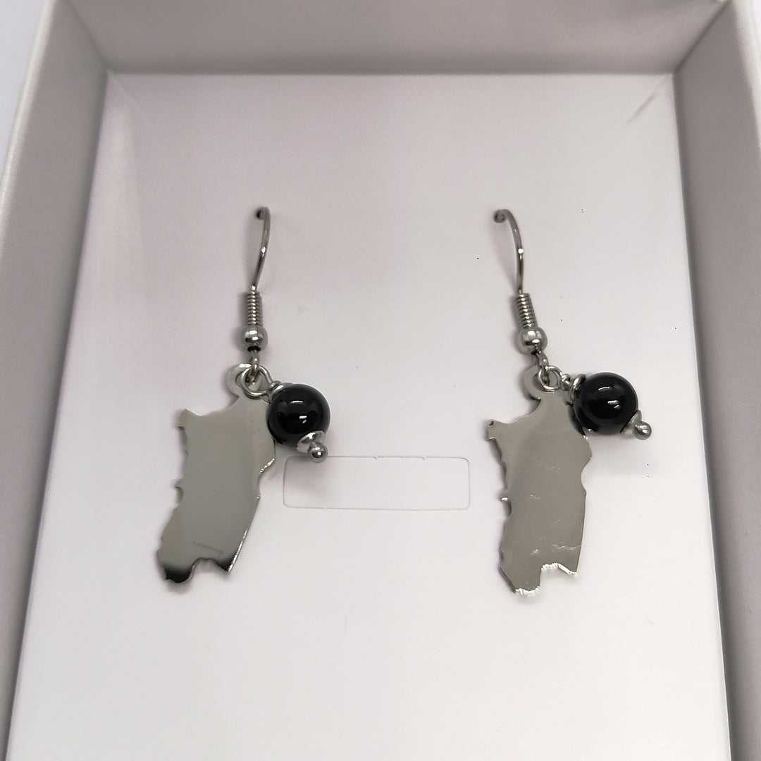 TDS BP30011G Orecchino pendente Su Coccu e Sardegna