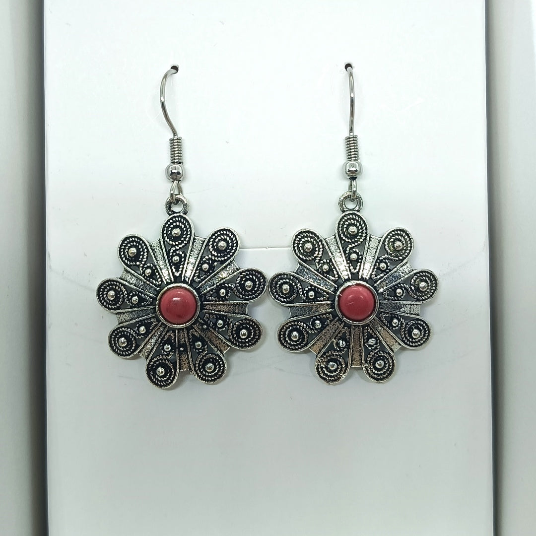 TDS BP30014 Orecchini bruniti tipo bottone