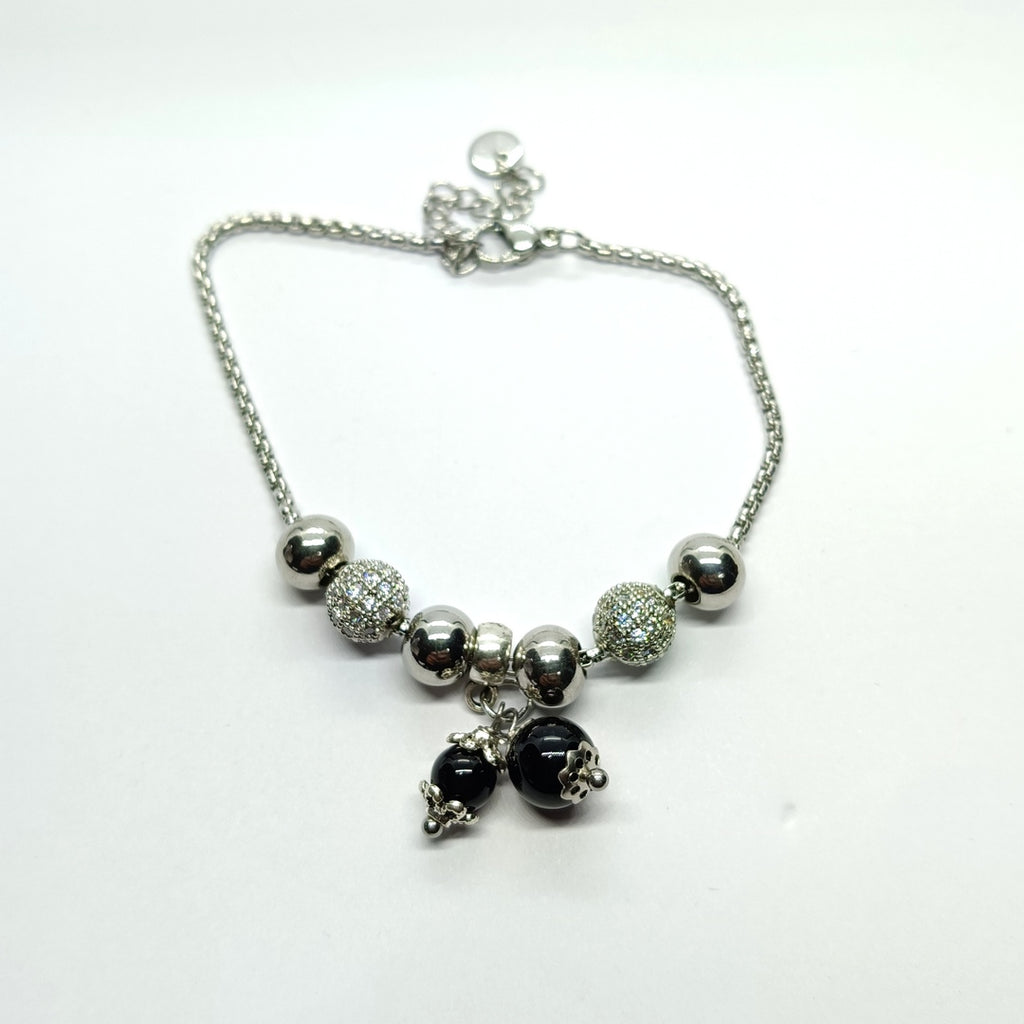 TDS BP33035 Bracciale doppio con palline