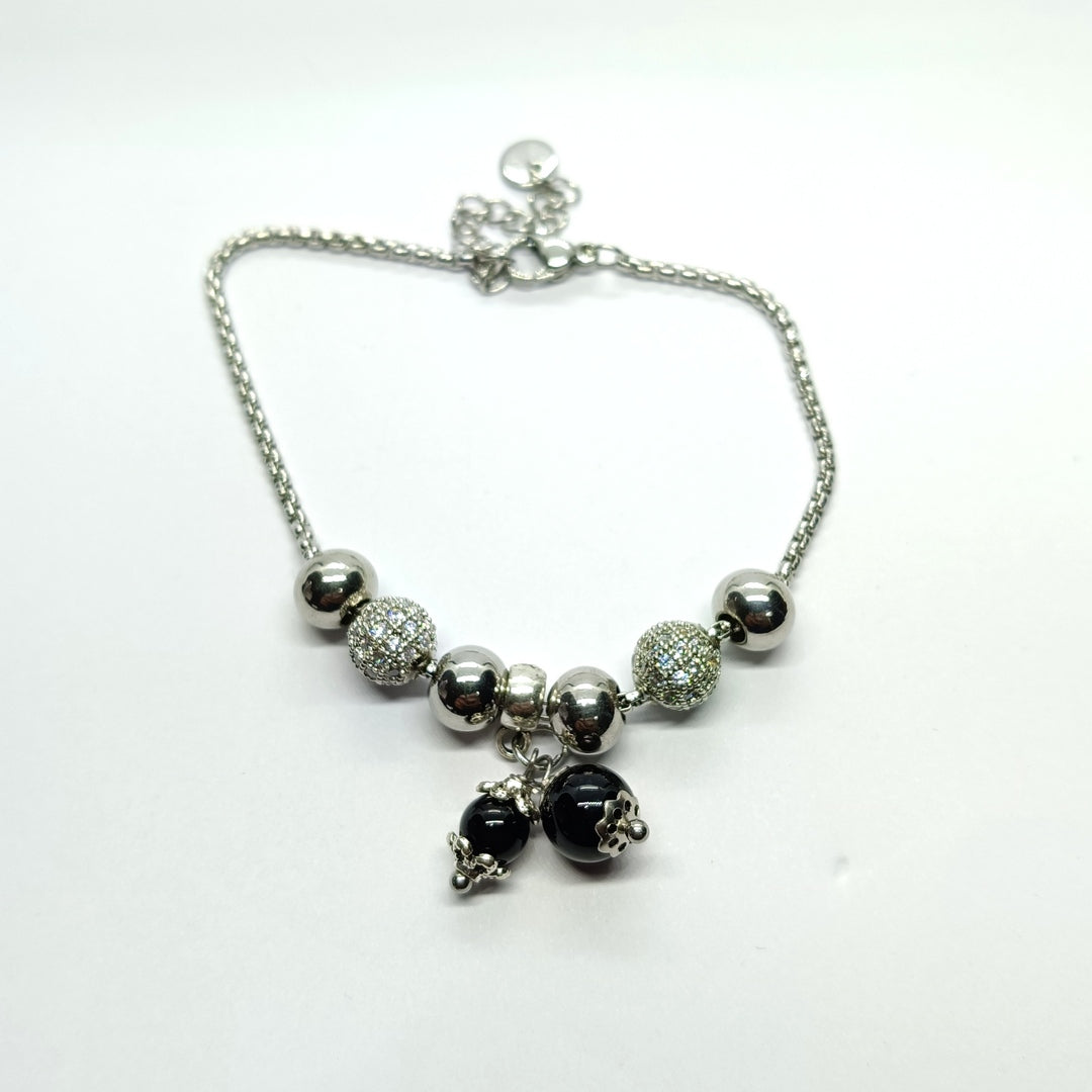 TDS BP33035 Bracciale doppio con palline