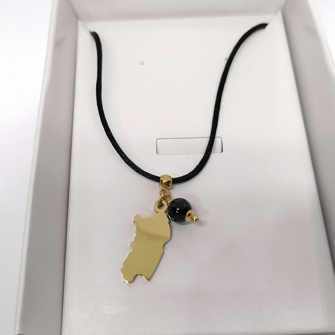 TDS BP32011 Cordoncino con ciondolo Sardegna e Cocco