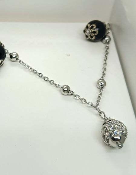 TDS BP32025 Collarino con Su Coccu e sfera zirconata