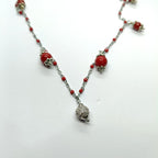 TDS BP32029 Collarino con Su Coccu e sfera zirconata