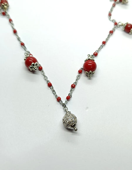 TDS BP32029 Collarino con Su Coccu e sfera zirconata