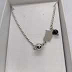 TDS BP32041 Girocollo catena intrecciata con Su Coccu e Sardegna pendente