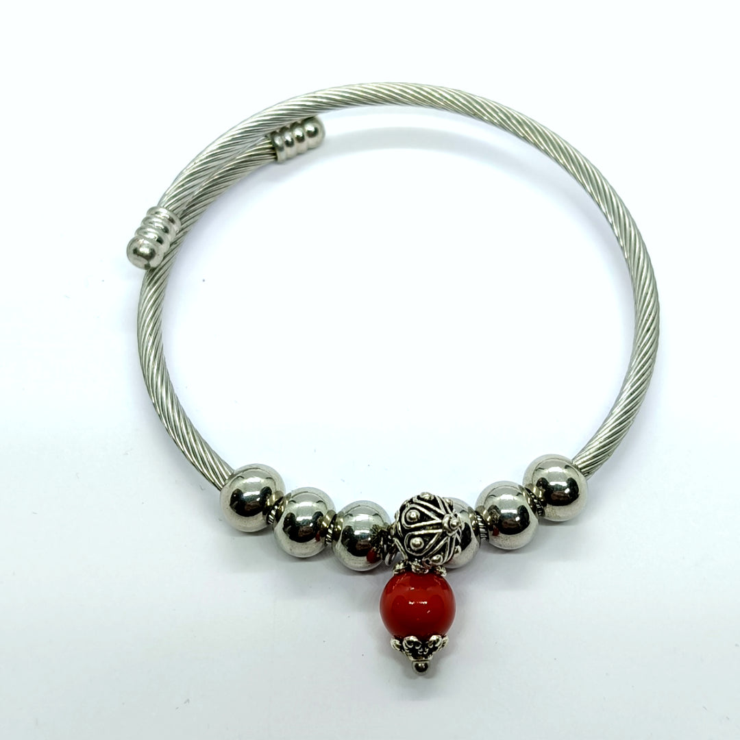 TDS BP33046 Bracciale rigido Su Coccu e bottone