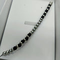 TDS BP33008 Bracciale con pietre nere e sferette