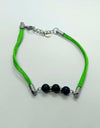 TDS BP330014 Bracciale in tessuto verde 3 Su Coccu